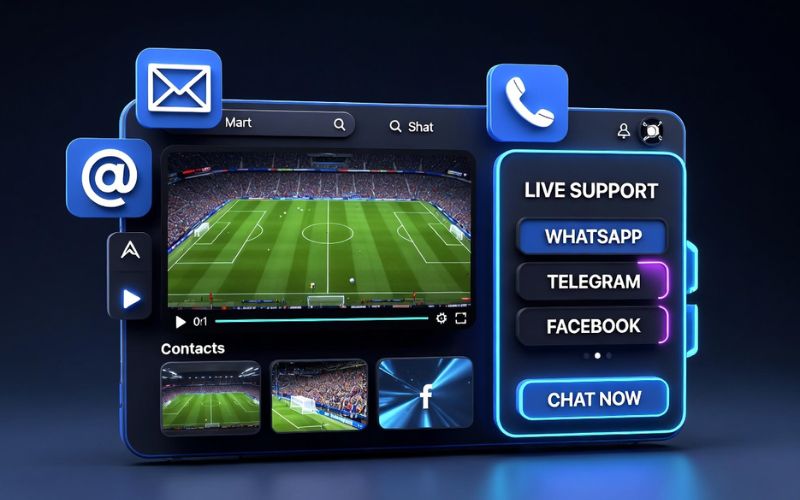 hỗ trợ XanhchinTV tư vấn kèo bóng đá